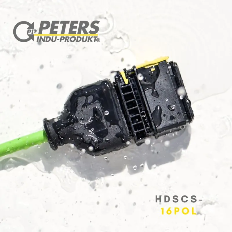 Waterproof 16-pin HDSCS connector